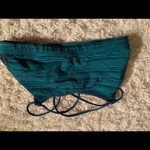 Teal lululemon bra